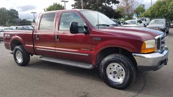 1999 Ford F250 Super Duty Crew Cab Diesel 4x4 F-250 Short Bed Truck Dr for sale in Portland, OR – photo 6