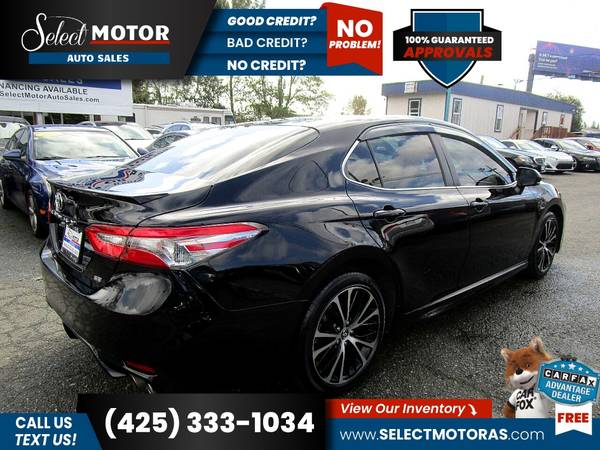 2018 Toyota Camry SESedan FOR ONLY 358/mo! - - by for sale in Lynnwood, WA – photo 3