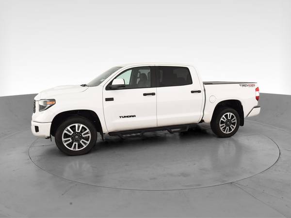 2019 Toyota Tundra CrewMax SR5 Pickup 4D 5 1/2 ft pickup White - -... for sale in Indianapolis, IN – photo 4