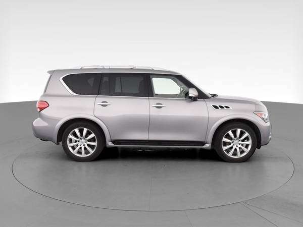 2012 INFINITI QX QX56 Sport Utility 4D suv Silver - FINANCE ONLINE -... for sale in Washington, District Of Columbia – photo 13
