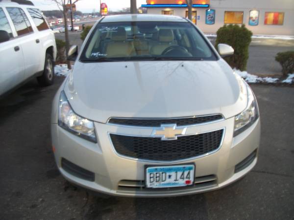 2011 CHEVY CRUZE LT - cars & trucks - by dealer - vehicle automotive... for sale in Zimmerman, MN – photo 2