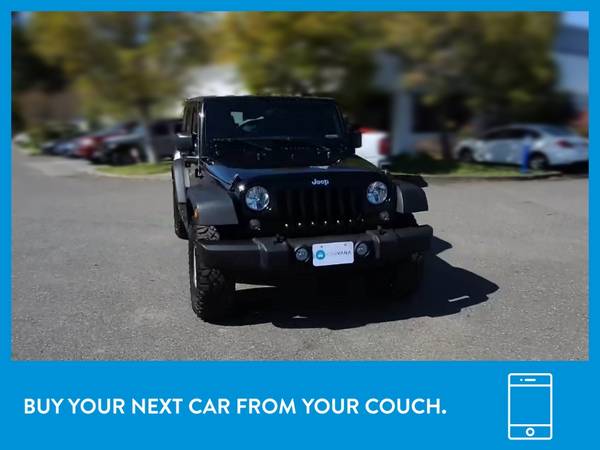 2017 Jeep Wrangler Unlimited Sport S Sport Utility 4D suv Black for sale in Catskill, NY – photo 12