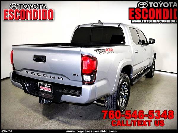 Certified 2018 Toyota Tacoma TRD Sport V6 4WD TRUCK -LOW DOWN! -... for sale in Escondido, CA – photo 3