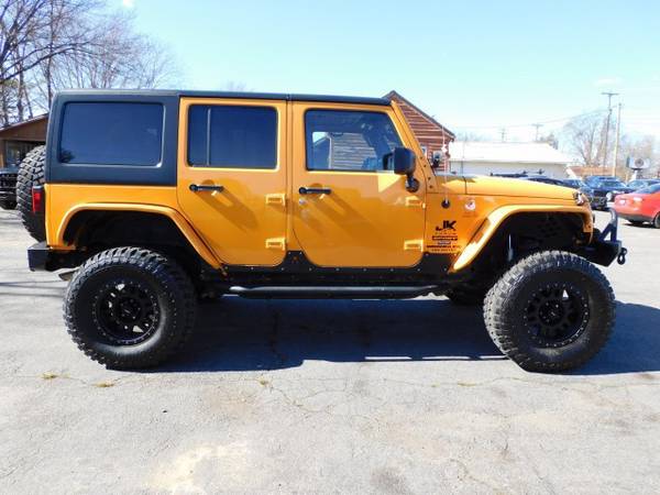 Jeep Wrangler 4x4 Lifted 4dr Unlimited Sport SUV Hard Top Jeeps Used for sale in Winston Salem, NC – photo 14