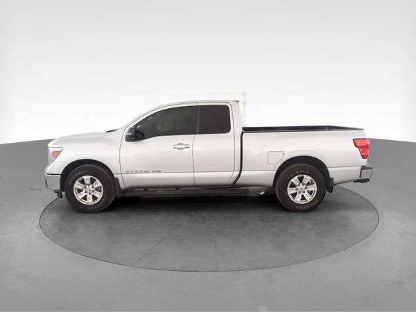 2018 Nissan Titan King Cab SV Pickup 4D 6 1/2 ft pickup Silver - -... for sale in Houston, TX – photo 5