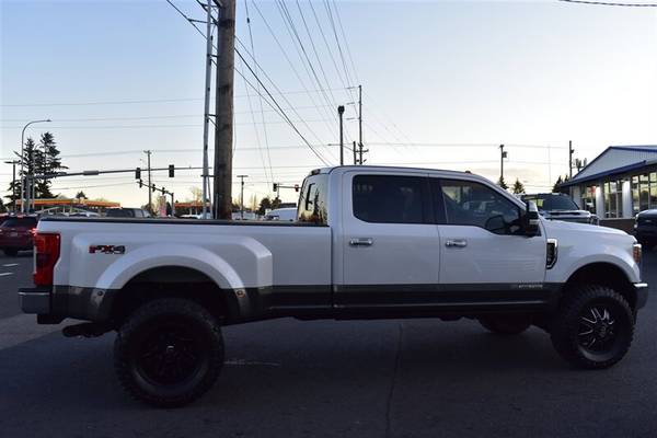 2017 FORD F350 LARIAT SUPER DUTY DUALLY 4X4 LIFTED DIESEL 37K LOADED... for sale in Gresham, OR – photo 6