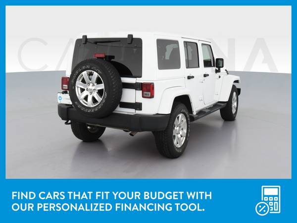 2016 Jeep Wrangler Unlimited Sahara Sport Utility 4D suv White for sale in Arlington, District Of Columbia – photo 8