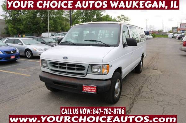 2002 FORD E-SERIES WAGON E-350 49K PASSENGER VAN GOOD TIRES A86739 -... for sale in Chicago, IL – photo 2