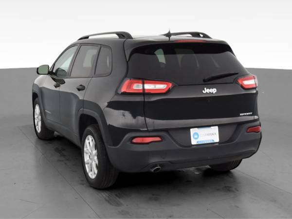 2017 Jeep Cherokee Sport SUV 4D suv Black - FINANCE ONLINE - cars &... for sale in NEWARK, NY – photo 8