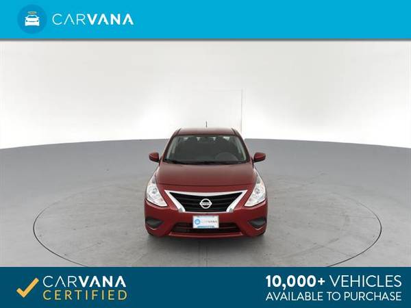 2017 Nissan Versa SV Sedan 4D sedan Red - FINANCE ONLINE for sale in Cary, NC – photo 19