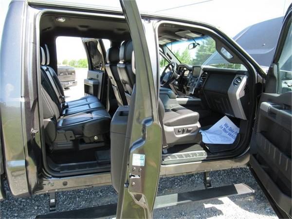2015 FORD F250 SUPER DUTY LARIAT, Charcoal APPLY ONLINE for sale in Summerfield, SC – photo 4