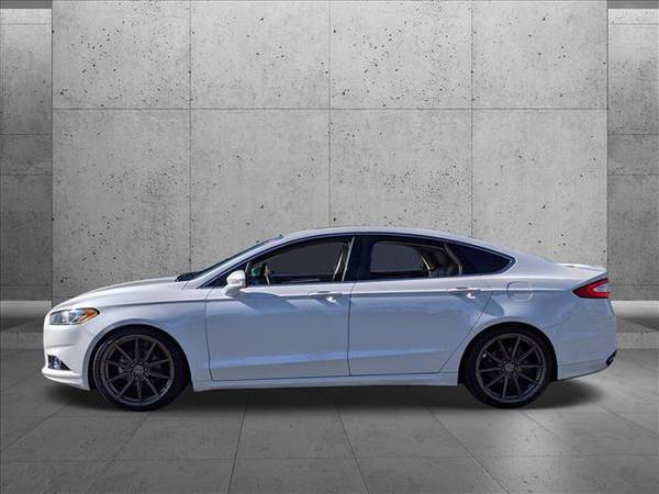 2015 Ford Fusion Titanium SKU: FR203246 Sedan - - by for sale in Clearwater, FL – photo 8