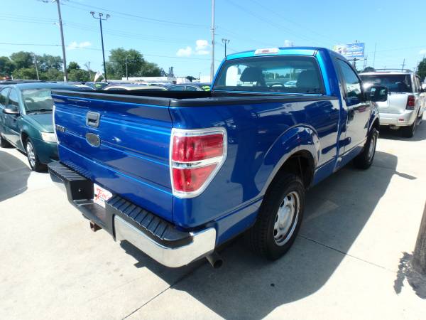 2010 Ford F-150 Reg Cab Short Box Blue for sale in Des Moines, IA – photo 2