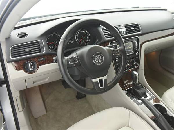2013 VW Volkswagen Passat TDI SEL Premium Sedan 4D sedan Silver - for sale in Charleston, SC – photo 2