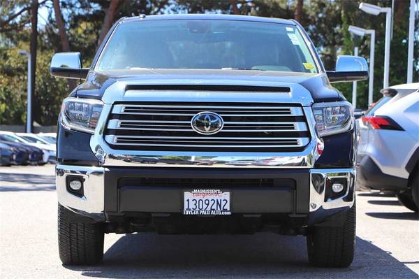 2018 Toyota Tundra Limited pickup Midnight Black Metallic - cars & for sale in Palo Alto, CA – photo 2