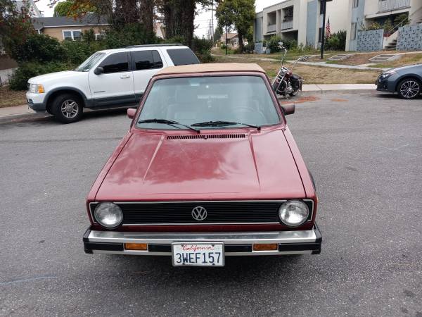 1986 Volkswagen Cabriolet Wolfsburg Edition - - by for sale in National City, CA – photo 2