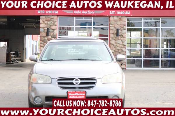 2002*NISSAN*MAXIMA GLE*70K 1OWNER LEATHER KYLS ALLOY GOOD TIRES 324417 for sale in WAUKEGAN, IL – photo 2