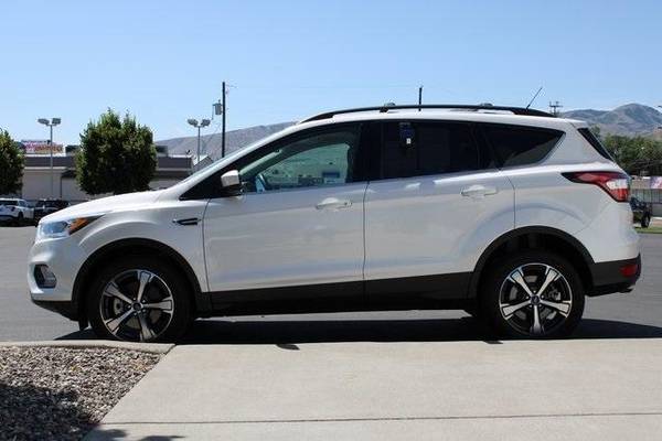 2018 Ford Escape SEL suv White - cars & trucks - by dealer - vehicle... for sale in Pocatello, ID – photo 3