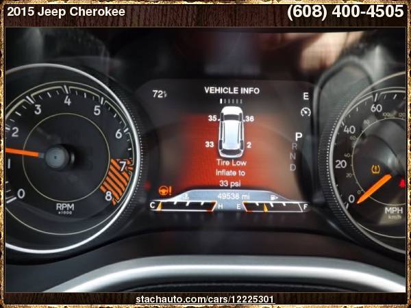 2015 Jeep Cherokee 4WD 4dr Limited with Composite/Galvanized Steel... for sale in Janesville, WI – photo 5