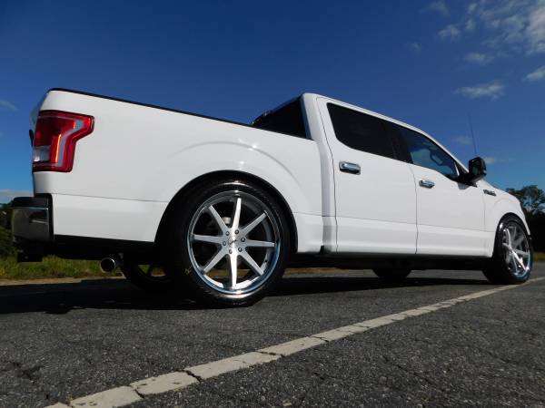5/7 LOWERED 15 FORD F-150 XLT SUPERCREW 5.0L COYOTE *24X10 KMC*... for sale in KERNERSVILLE, SC – photo 4