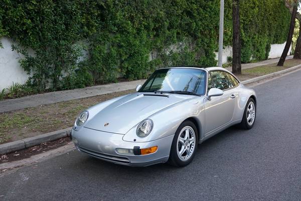 Porsche 911 993 Targa - 6 Speed Manual - 1997 - Arctic Silver/Black for sale in Los Angeles, CA – photo 4