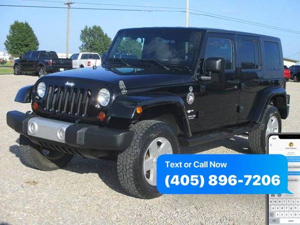 2010 Jeep Wrangler Unlimited Sahara 4x4 4dr SUV Financing Options... for sale in MOORE, OK – photo 5