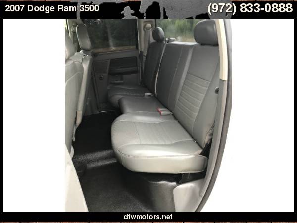 2007 Dodge Ram 3500 ST 2WD Quad Cab 140.5" SRW for sale in Lewisville, TX – photo 22