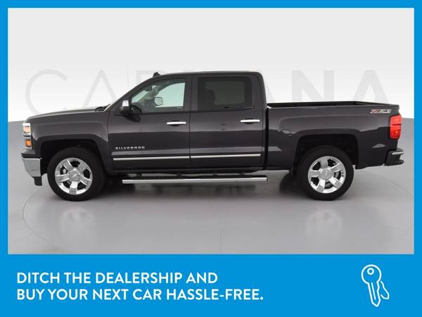 2014 Chevy Chevrolet Silverado 1500 Crew Cab LTZ Pickup 4D 6 1/2 ft for sale in QUINCY, MA – photo 4