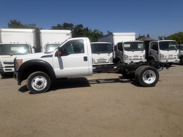 2015 FORD F550 SUPER DUTY 6 8L V10 GAS POWER CAB AND CHASSIS - cars for sale in San Jose, CA – photo 3