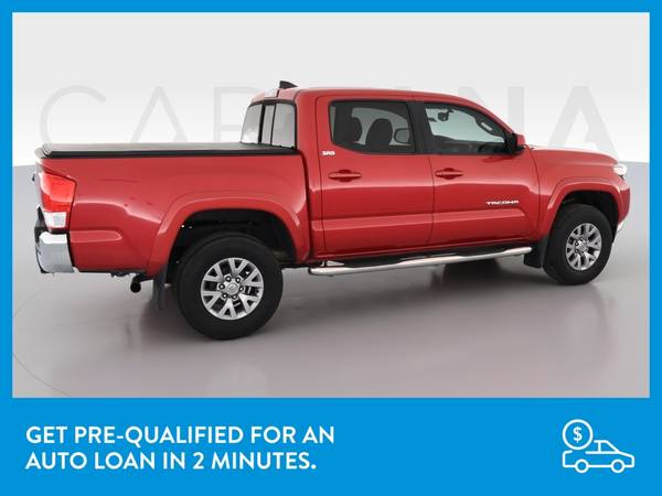 2016 Toyota Tacoma Double Cab SR5 Pickup 4D 5 ft pickup Red for sale in Savannah, GA – photo 9
