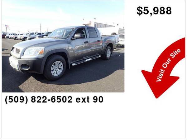 2006 Mitsubishi Raider Duro Cross V6 Buy Here Pay Here for sale in Yakima, WA
