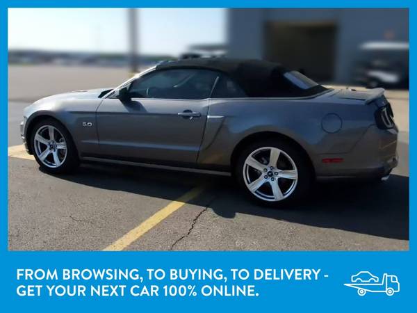 2014 Ford Mustang GT Premium Convertible 2D Convertible Gray for sale in Evansville, IN – photo 5