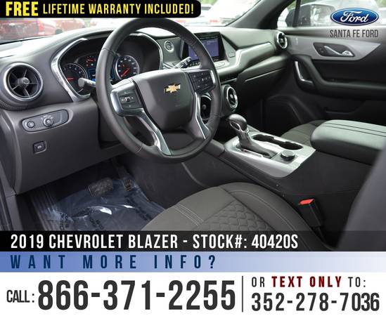 2019 Chevrolet Blazer *** Touchscreen, Apple CarPlay, SiriusXM *** -... for sale in Alachua, FL – photo 9