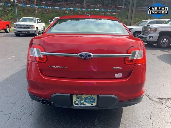2012 Ford Taurus SEL sedan Red for sale in Marion, NC – photo 4