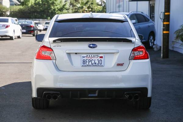 2015 Subaru WRX STI Limited sedan Crystal White Pearl - cars & for sale in Sacramento, NV – photo 5