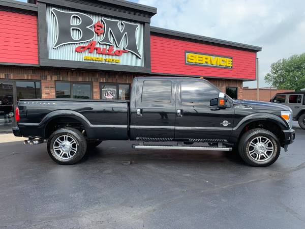 2015 Ford F-350 Platinum Crew Cab Long Bed 4WD - Diesel - Loaded! for sale in Oak Forest, IL – photo 9