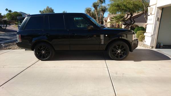 Range Rover - Full Size SUV - Black/Black Supercharged 4WD - cars &... for sale in Litchfield Park, AZ – photo 8