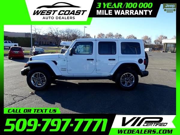 516/mo - 2020 Jeep Wrangler Unlimited Sahara - - by for sale in Moses Lake, WA – photo 5