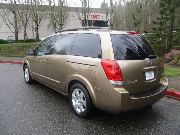 2004 Nissan Quest 3 5 SE-Leather, Loaded, Clean for sale in Kirkland, WA – photo 7