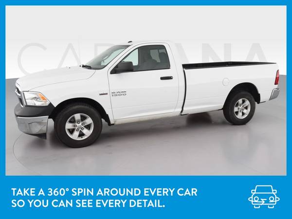 2017 Ram 1500 Regular Cab Tradesman Pickup 2D 8 ft pickup White for sale in Fresh Meadows, NY – photo 3