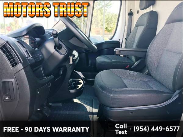 2019 Ram ProMaster Cargo Van 2500 High Roof 136" WB BAD CREDIT NO... for sale in Miami, FL – photo 15