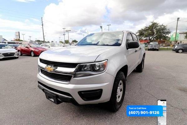 2017 Chevrolet Chevy Colorado Work Truck Crew Cab 2WD Long Box -... for sale in Orlando, FL – photo 3