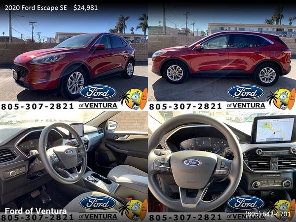 419/mo - 2018 Ford Escape SEL - - by dealer - vehicle for sale in Ventura, CA – photo 13