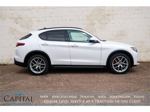 Turbocharged Crossover! Alfa Romeo Stelvio AWD with 20 Wheels! for sale in Eau Claire, IL – photo 8