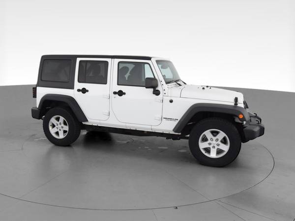 2015 Jeep Wrangler Unlimited Sport S SUV 4D suv White - FINANCE... for sale in Lansing, MI – photo 14