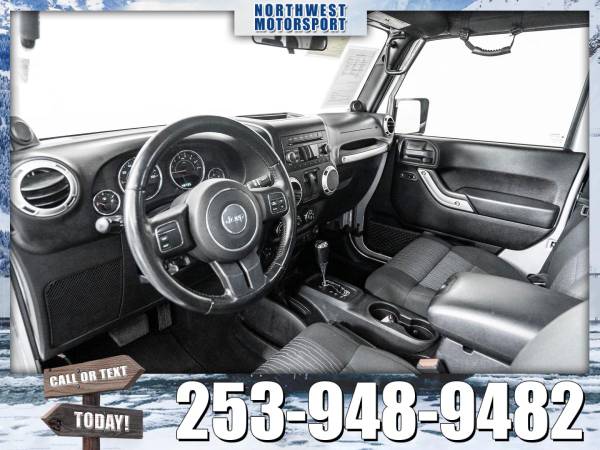 2012 *Jeep Wrangler* Sahara 4x4 - cars & trucks - by dealer -... for sale in PUYALLUP, WA – photo 3