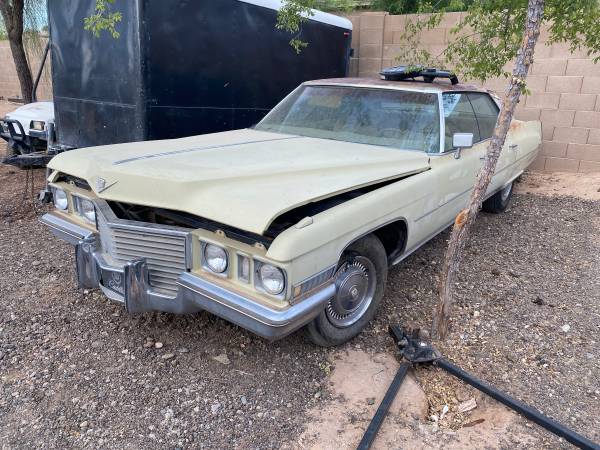 1972 Cadillac Sedan Deville project - cars & trucks - by owner -... for sale in Goodyear, AZ – photo 2