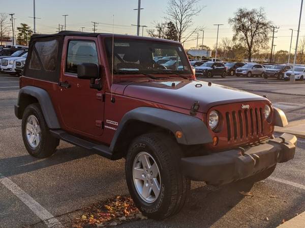 2012 Jeep Wrangler Sport 4x4 4WD Four Wheel Drive SKU:CL166885 -... for sale in Laurel, MD – photo 3