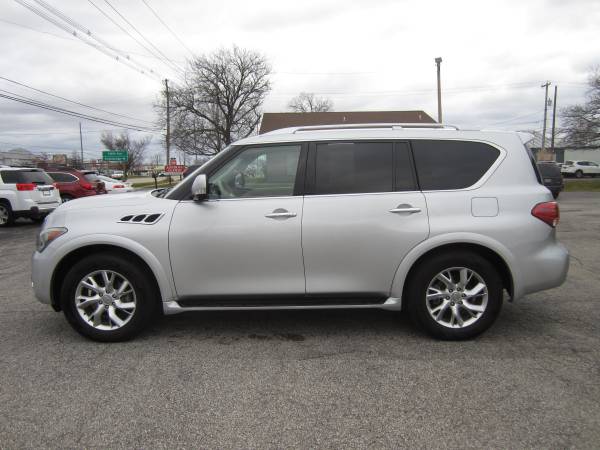 2012 Infiniti QX56 4WD**REAR DVD**NAVI**SUNROOF**HEATED LEATHER** -... for sale in Holland , MI – photo 3