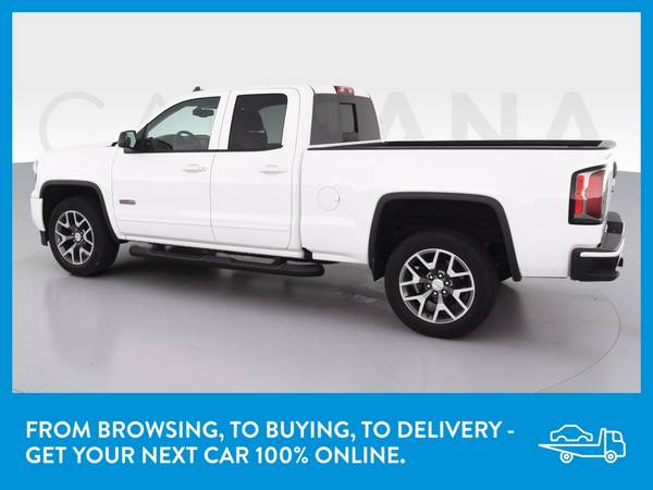 2018 GMC Sierra 1500 Double Cab SLT Pickup 4D 6 1/2 ft pickup White for sale in Bloomington, IN – photo 5